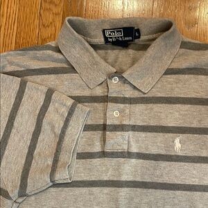 Polo by Ralph Lauren Men’s Gray Classic Polo Shirt Size Large